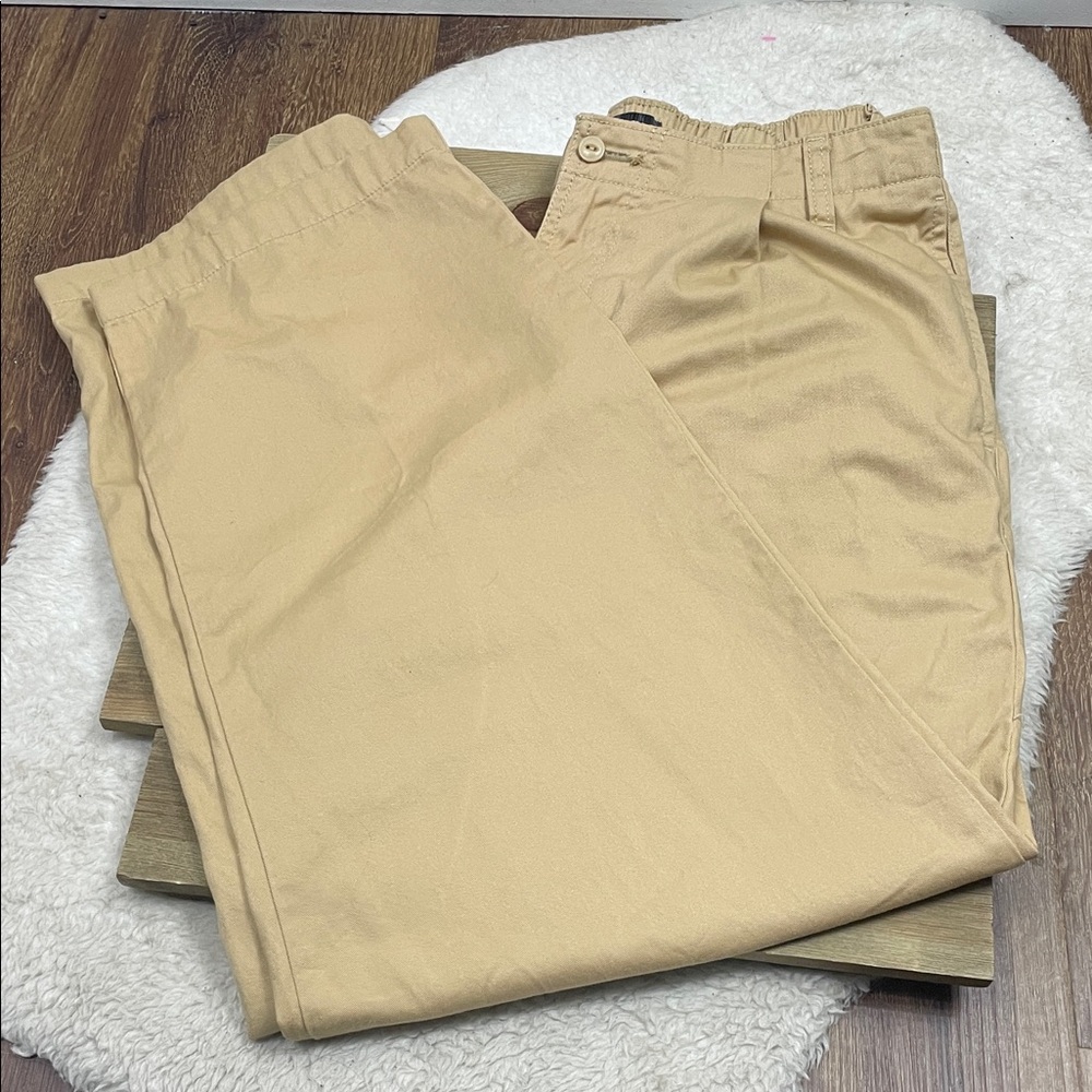 Urban Outfitters Men's Tan Baggy Cotton Pants